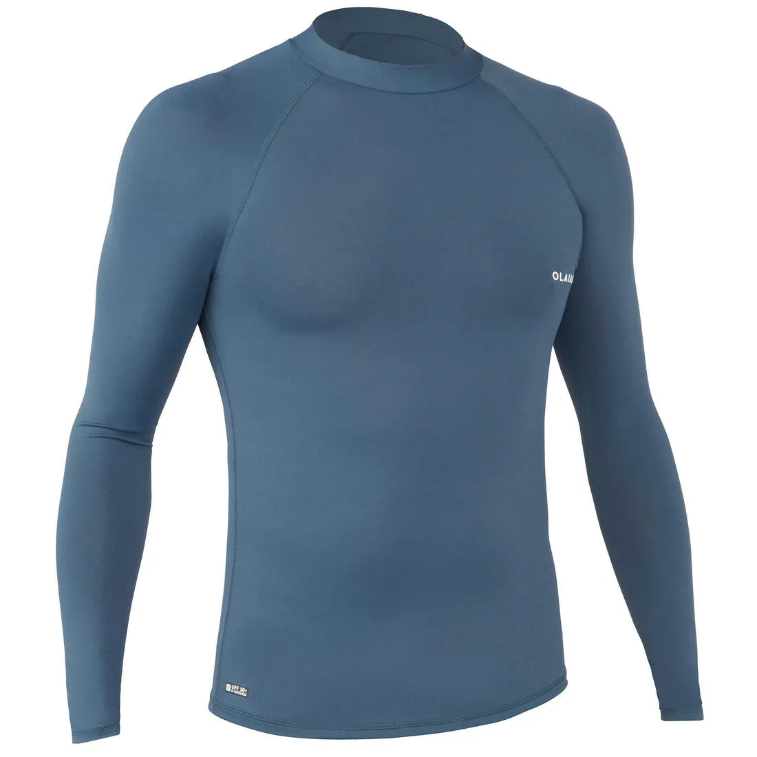 100 Men's Long Sleeve UV Protection Surfing Top T-Shirt