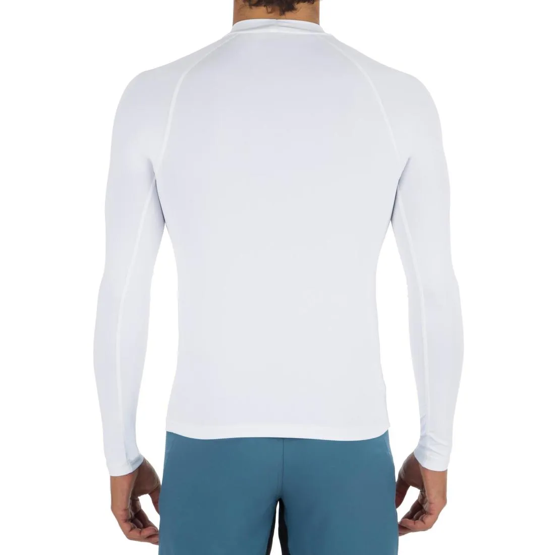 100 Men's Long Sleeve UV Protection Surfing Top T-Shirt