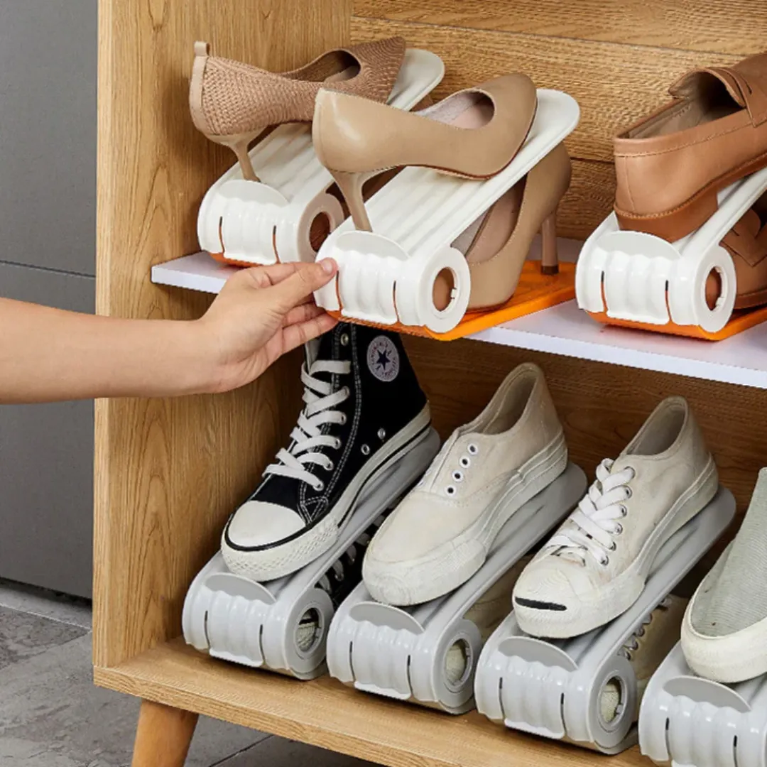 2 2 FREE | Stacker™ Double Layer Shoe Rack