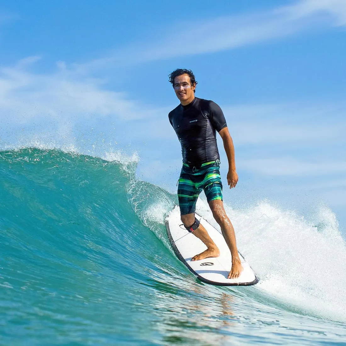 500 men's short-sleeved UV-protection surfing T-Shirt