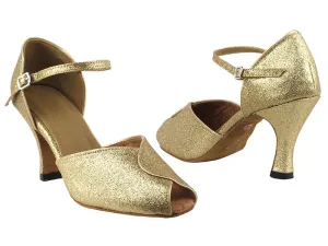 6028 125 Gold Stardust_Gold PU Trim