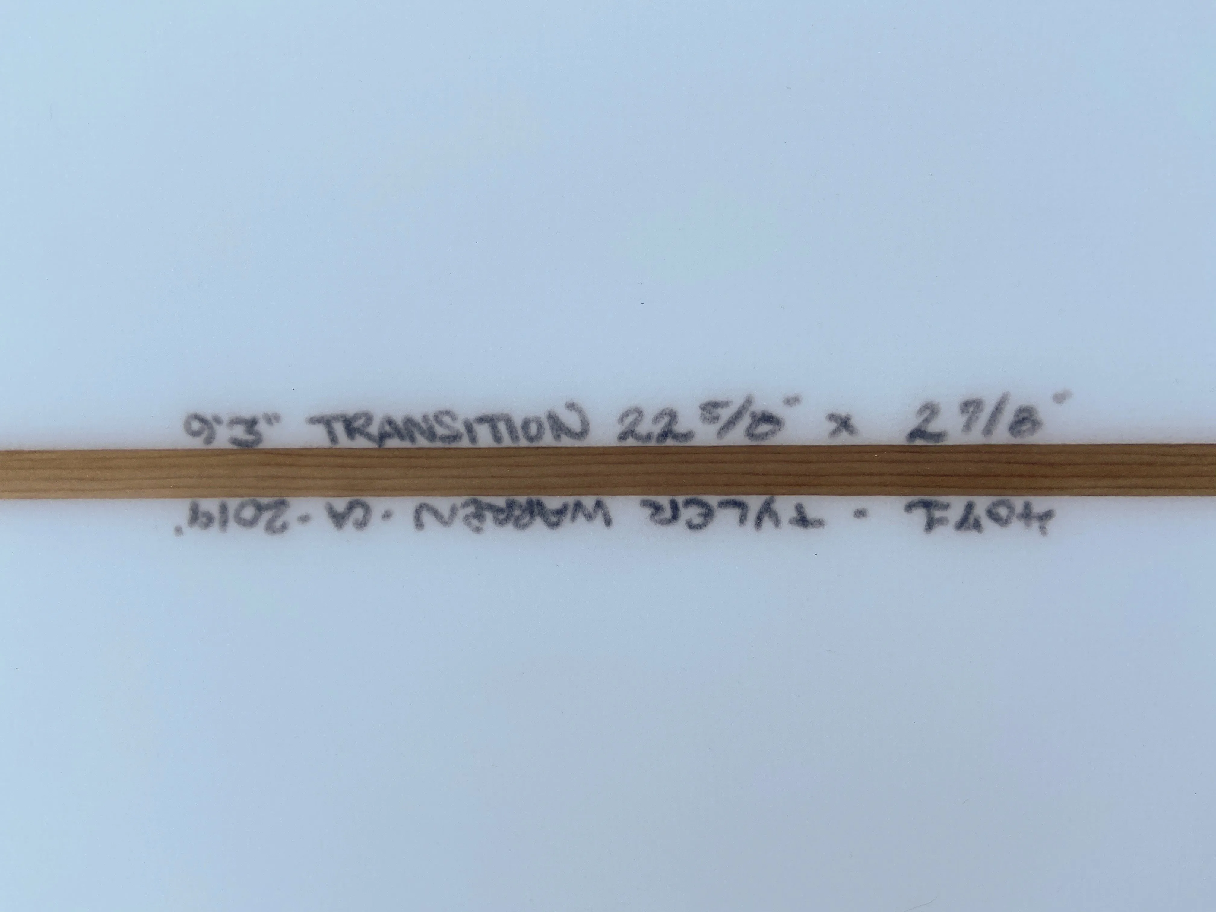 9'3" Tyler Warren Transition