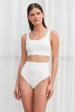 ANAIS CROP TOP IVORY