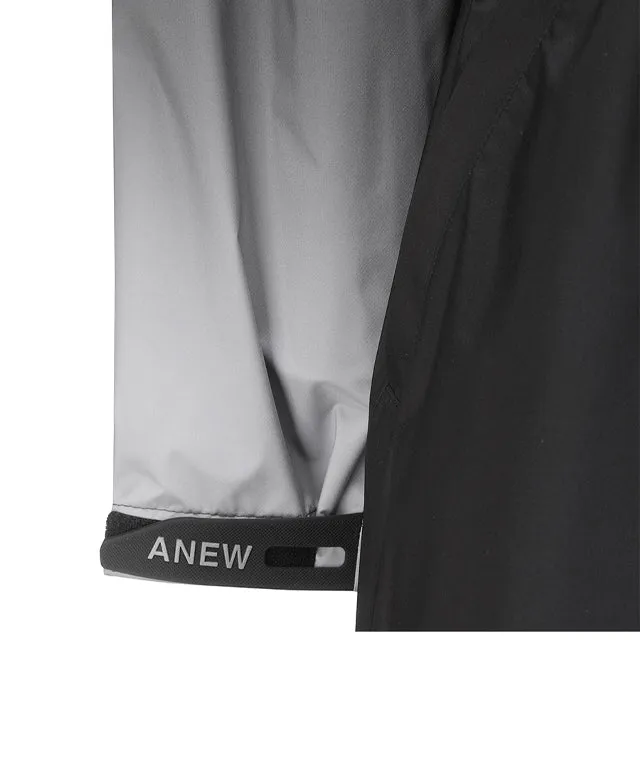 ANEW Golf: Women Gradation Long Rain Jacket - Black