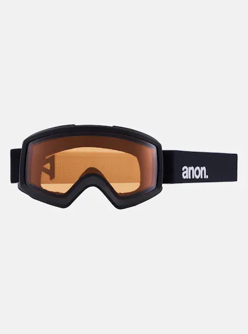 Anon Helix 2.0 Goggles & Spare Lens Black / Perceive Sunny Red Lens
