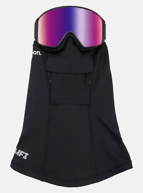 Anon M4S Cylindrical Goggles & MFI Face Mask & Spare Lens Black / Perceive Sun Red Lens