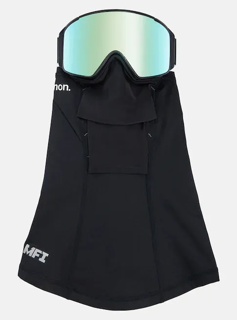 Anon M4S Cylindrical Goggles & MFI Face Mask & Spare Lens Black / Perceive Variable Blue Lens