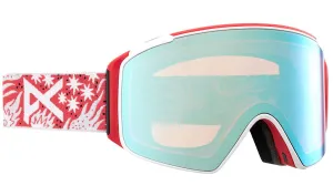 Anon M4S Cylindrical Goggles & MFI Face Mask & Spare Lens Joshua Noom / Perceive Variable Blue Lens
