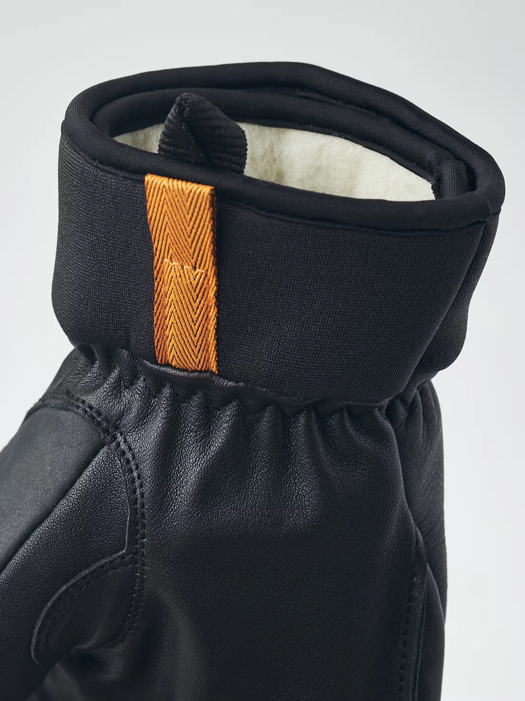 Army Leather Wool Terry Gloves