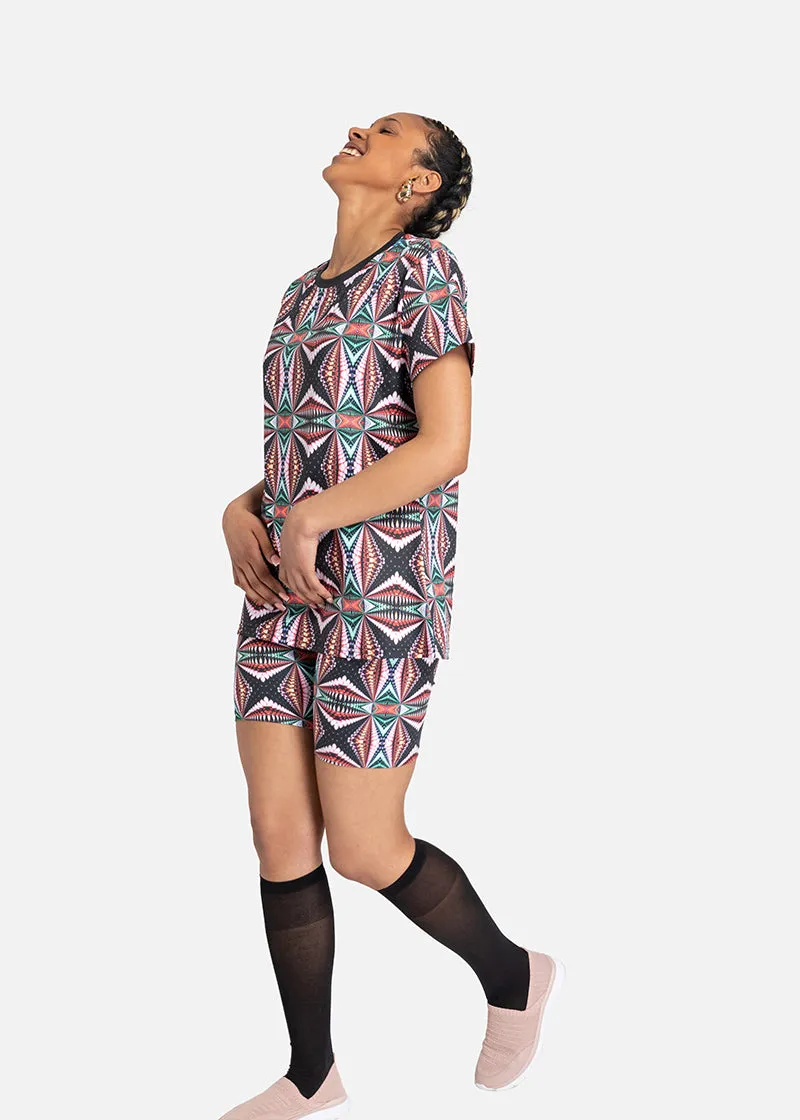 Atinuke  African Print Women's Athleisure Yoga Set