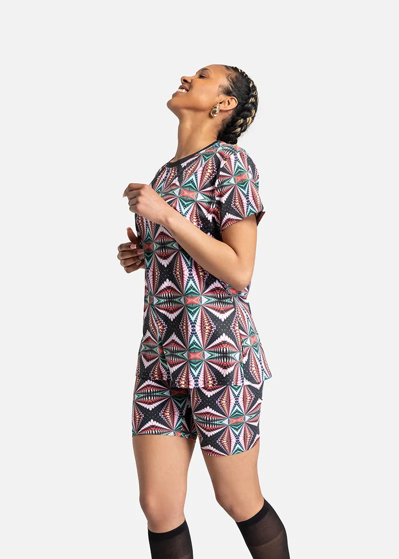 Atinuke  African Print Women's Athleisure Yoga Set