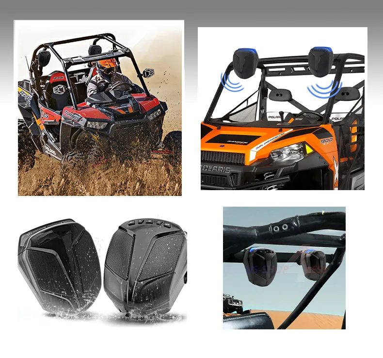 ATV Bluetooth Audio System Speakers
