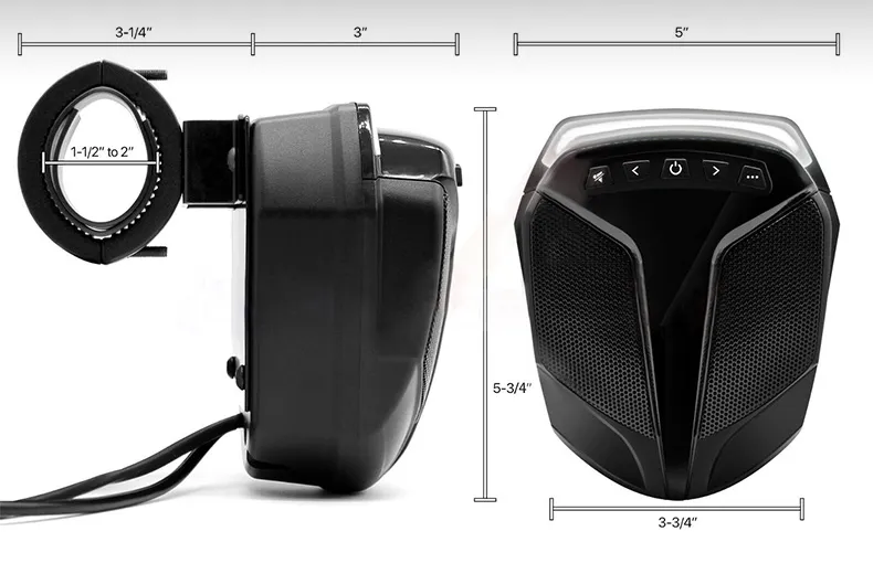 ATV Bluetooth Audio System Speakers
