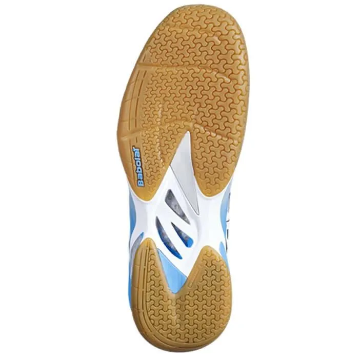 Babolat Shadow Tour Badminton Shoes - Black Light Blue
