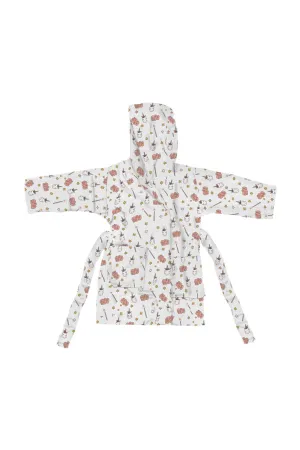 Baby Muslin Bathrobe - Unicorn