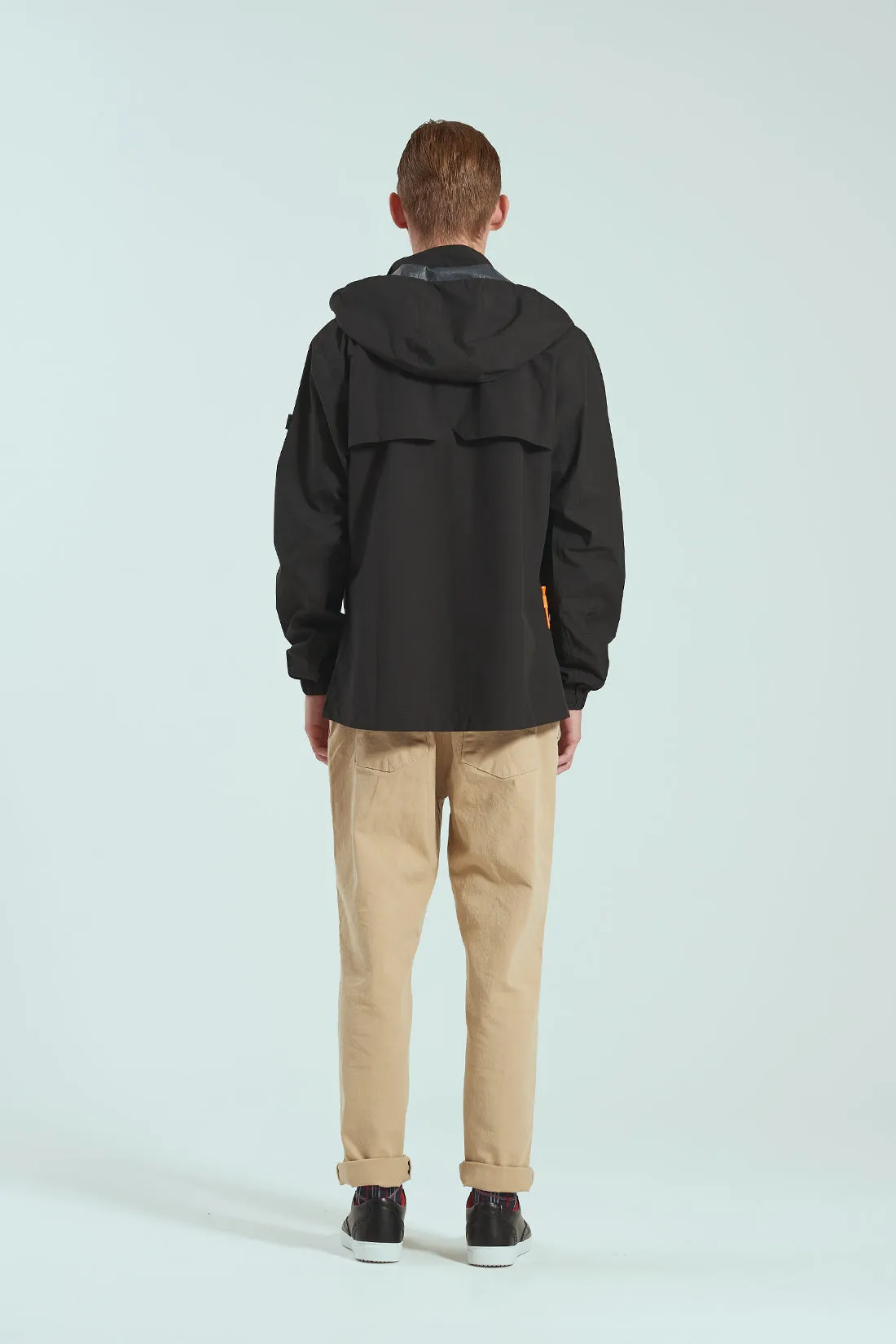 BIRDIE Mens Golf Rain Jacket - Black