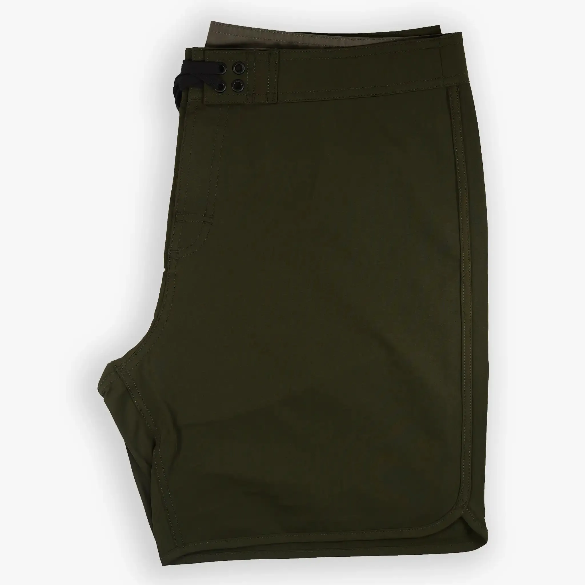 Boardshort - 18" Scallop Olive