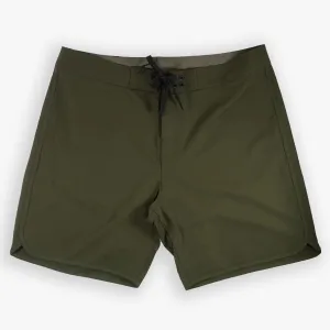 Boardshort - 18" Scallop Olive