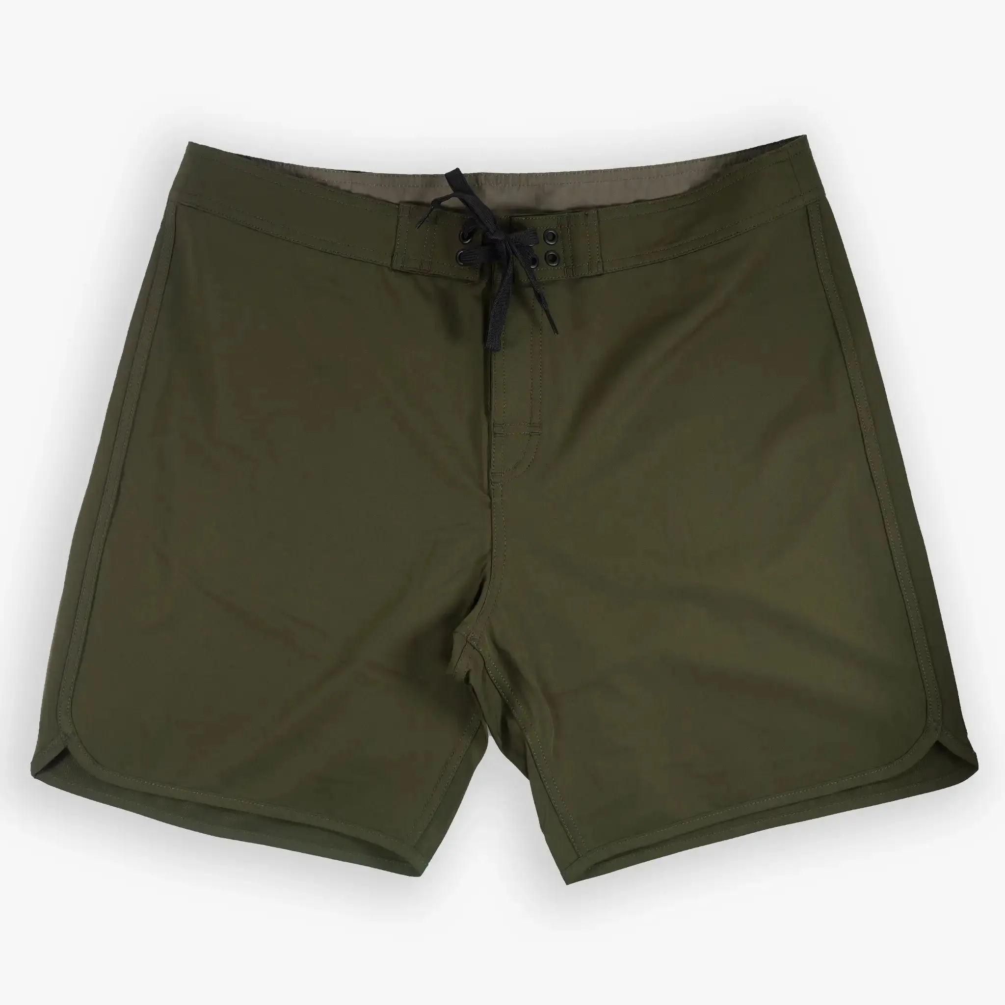 Boardshort - 18" Scallop Olive