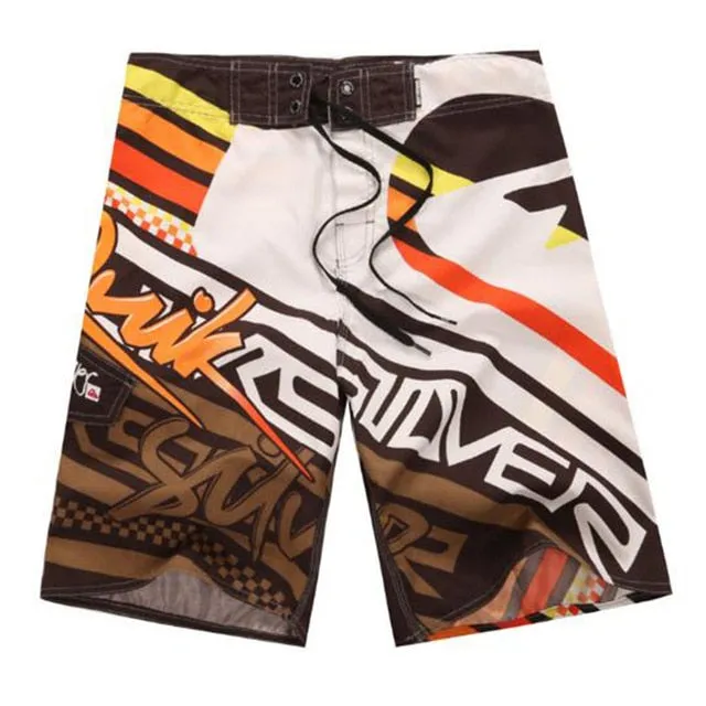 boardshorts men Board Shorts Mens New bermuda masculina man Summer Pants Beach wear Quick dry print swiming swimsuit green tie