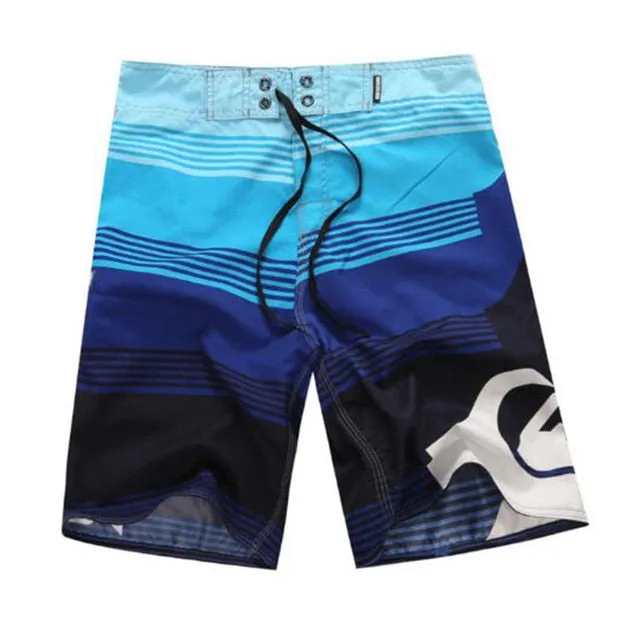 boardshorts men Board Shorts Mens New bermuda masculina man Summer Pants Beach wear Quick dry print swiming swimsuit green tie
