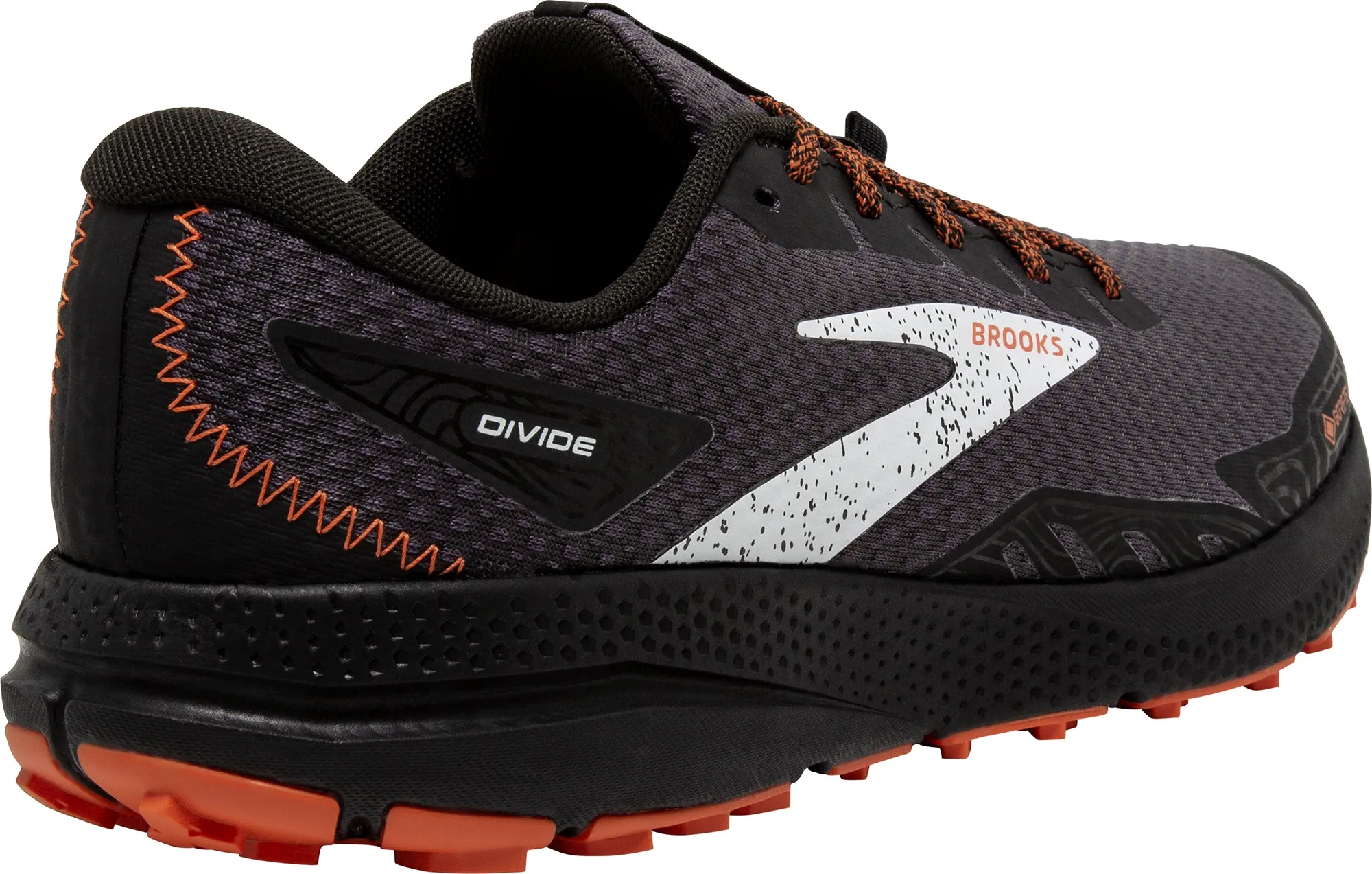 Brooks Divide 4 GORE-TEX Mens Trail Running Shoes - Black