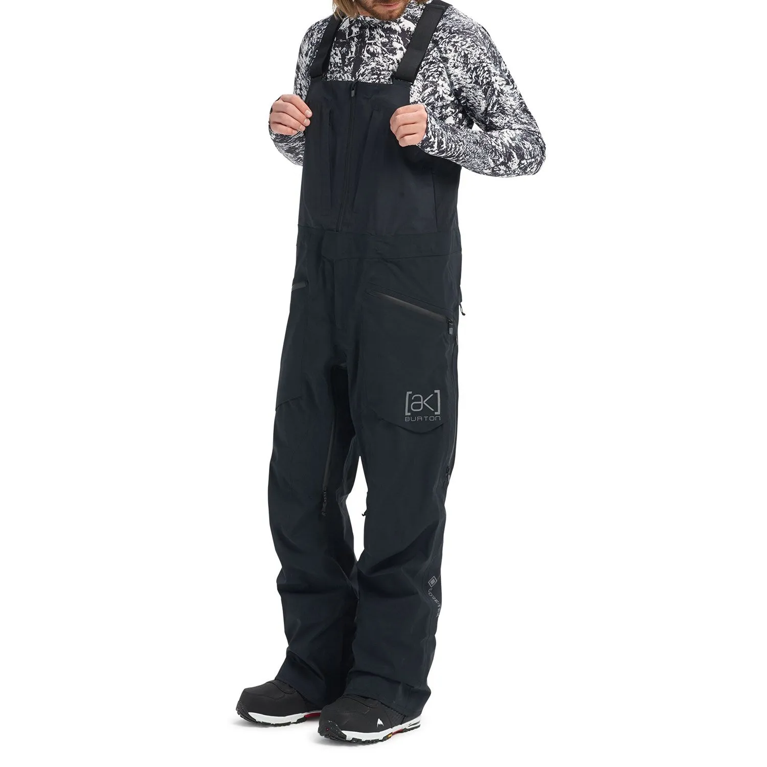 Burton [AK] Freebird GORE-TEX Mens Bib Pants Black
