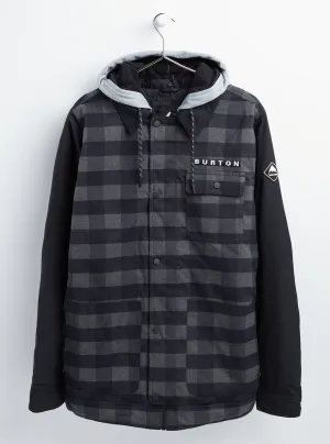 Burton Dunmore Mens Jacket Black / Heather Buffalo Plaid