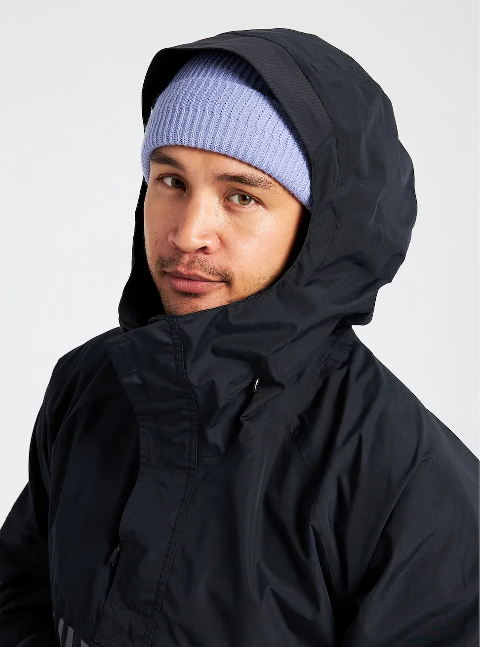 Burton Frostner Mens Anorak Jacket Black