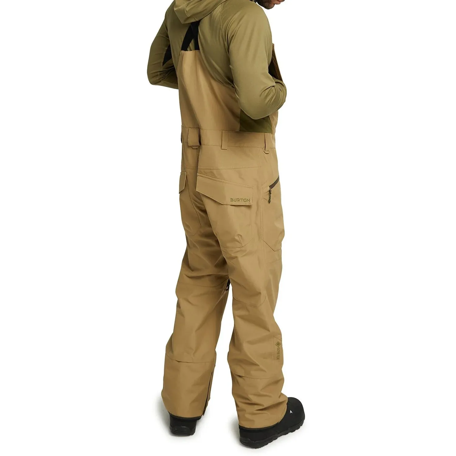 Burton GORE-TEX Reserve Bib Pants Mens Kelp