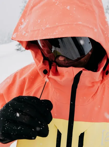 Burton Men's [ak] Swash GORE‐TEX 2L Jacket - Reef Pink/Buttermilk/Mushroom 2024