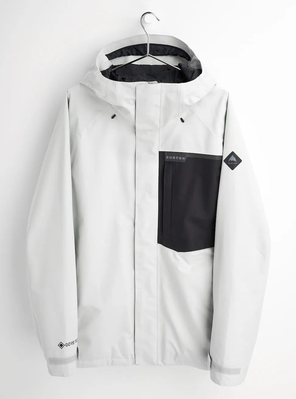 Burton Powline GORE-TEX Mens Jacket Lunar Grey / Black