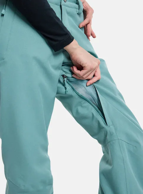 Burton Society Pants Womens Rock Lichen