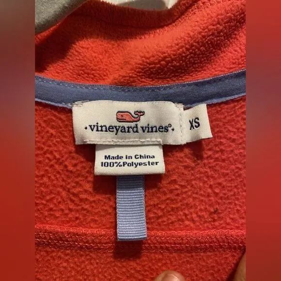 CLEARANCE Vineyard Vines Sweater Fleece Vest, szXS, Women's.