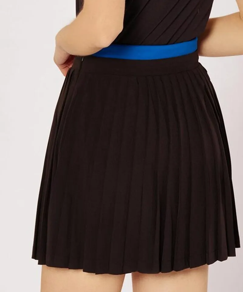 CREVE NINE: Marine Pleated Skirt - 2 Colors