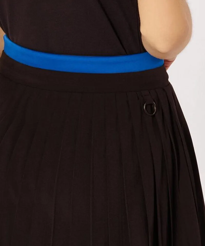 CREVE NINE: Marine Pleated Skirt - 2 Colors