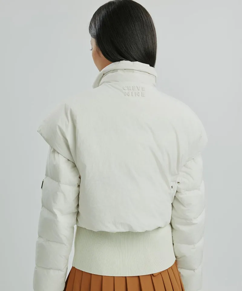 CREVE NINE: Multi Goose Down Set - Ivory