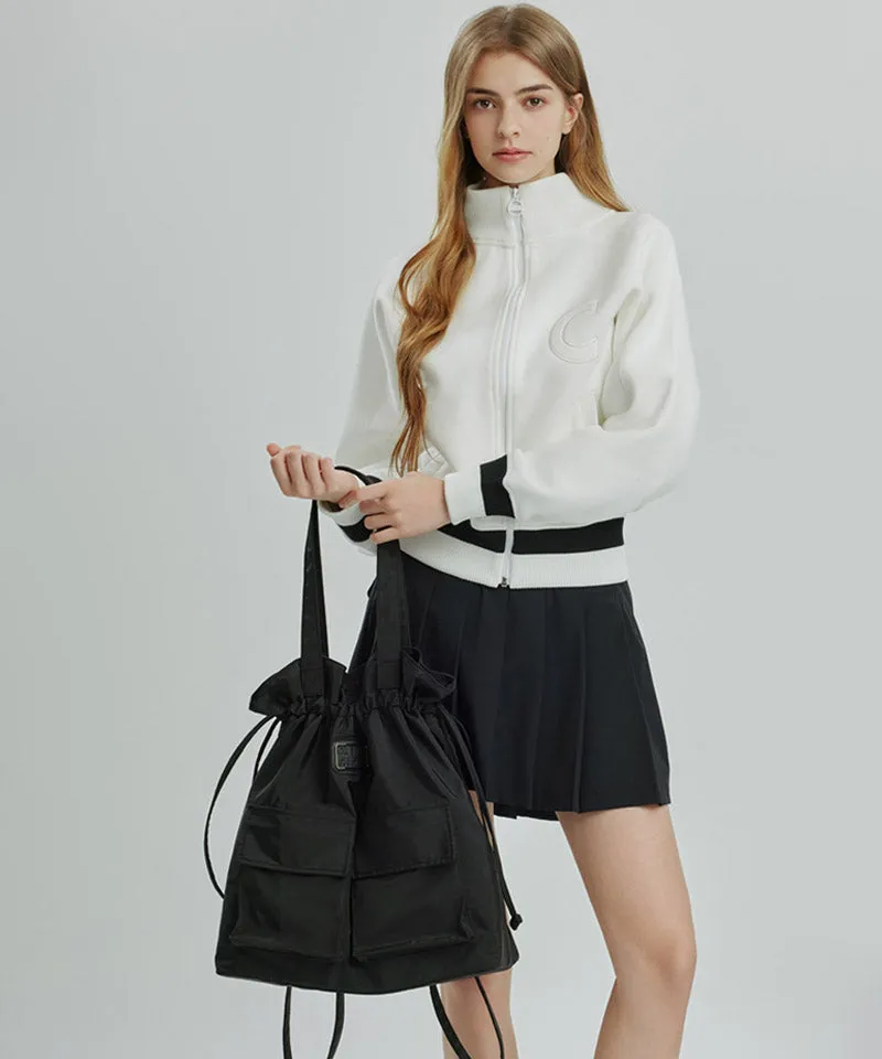 CREVE NINE: Two-Way Pocket Big Bag - 2 Colors