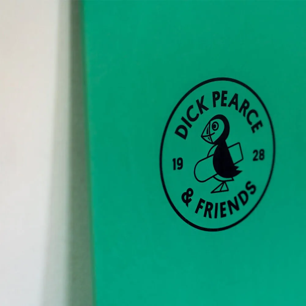 Dick Pearce and Friends Surfrider Painted Belly Board Summer Mint