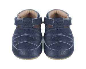 Didier Shoes | Petrol Grain Leather