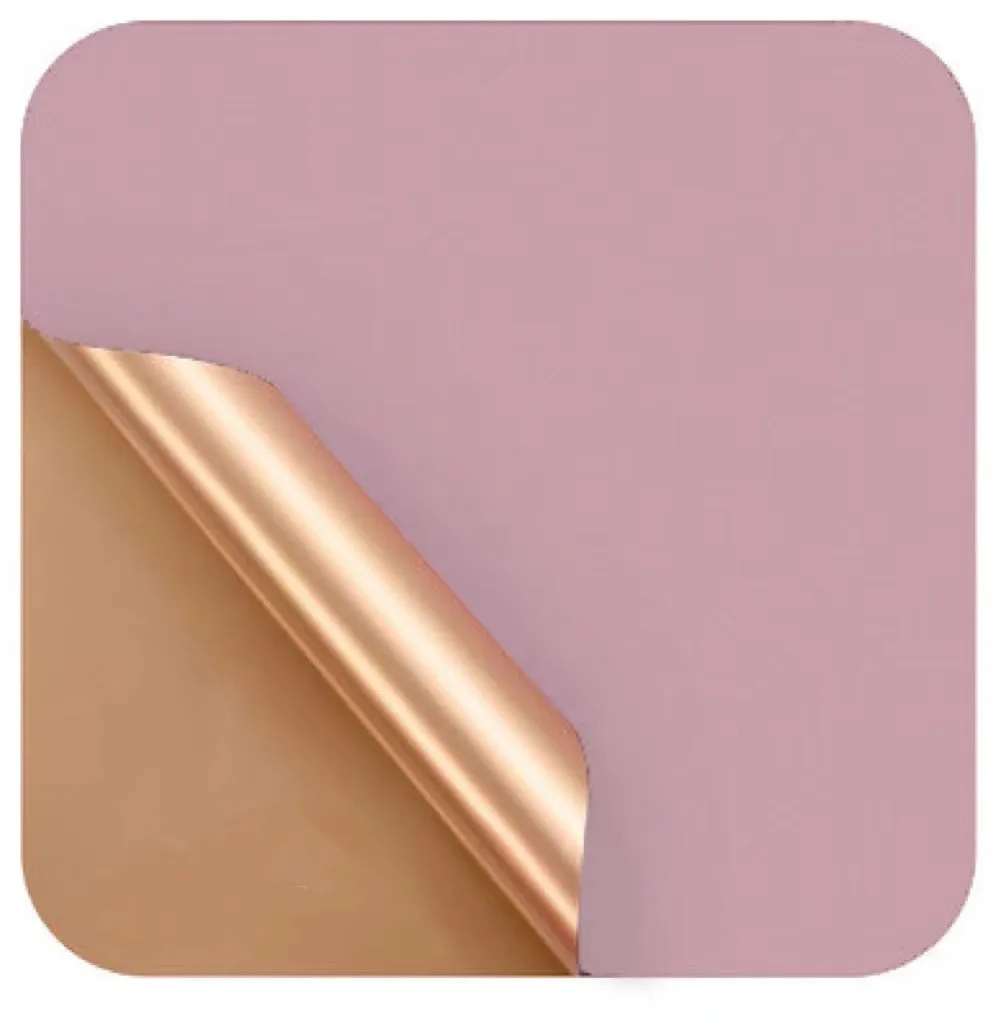 Double side Gold Wrapping Paper