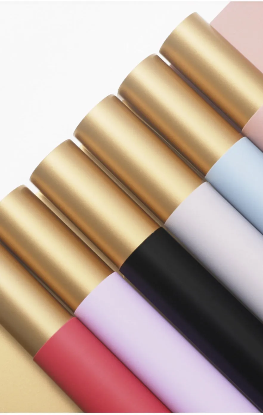 Double side Gold Wrapping Paper