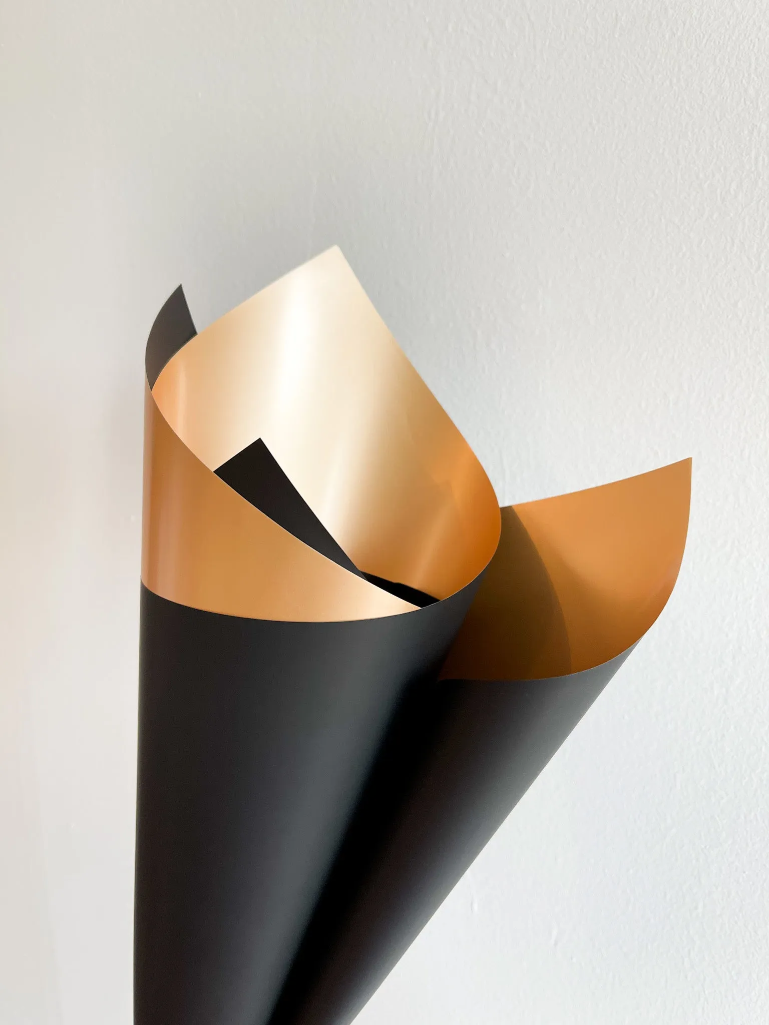 Double side Gold Wrapping Paper