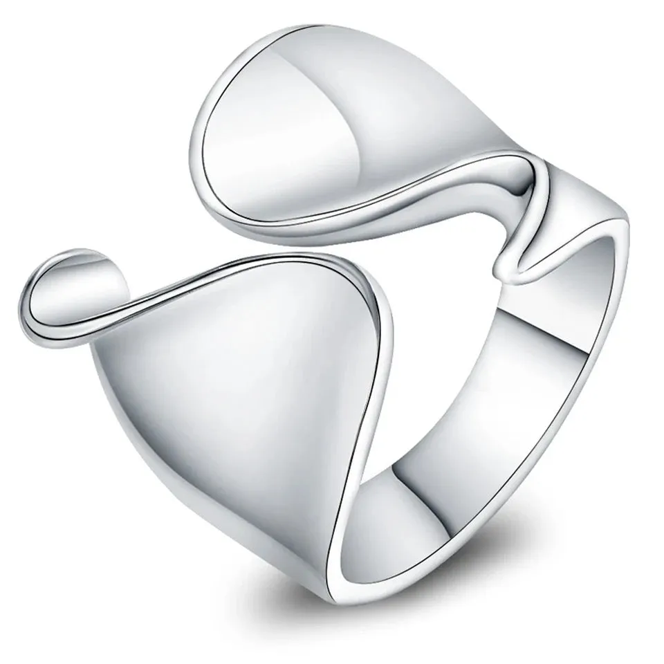 Double Wave Ring