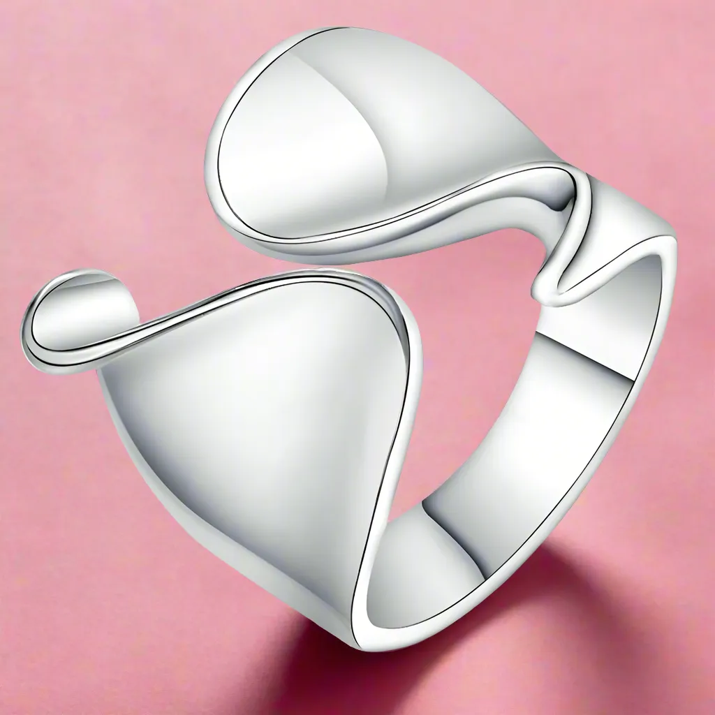 Double Wave Ring