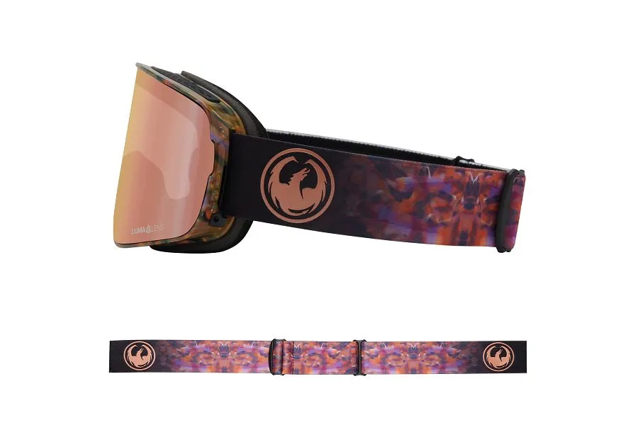 Dragon NFX2 Snow Goggles Amethyst / Lumalens Rose Gold Ion   Lumalens Violet