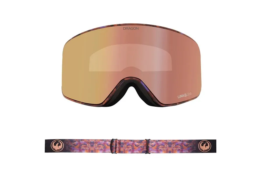 Dragon NFX2 Snow Goggles Amethyst / Lumalens Rose Gold Ion   Lumalens Violet