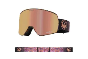 Dragon NFX2 Snow Goggles Low Bridge Amethyst / Lumalens Rose Gold Ion   Lumalens Violet