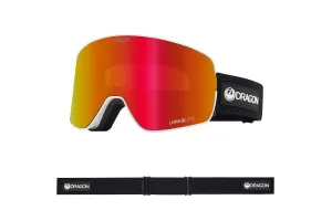Dragon NFX2 Snow Goggles Low Bridge Icon Red / Lumalens Red Ion   Lumalens Light Rose