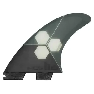 FCS II AM PC Grey Tri-Quad- Fins - Large